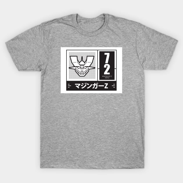 Retro anime robo Mazinger Z T-Shirt by soujohn